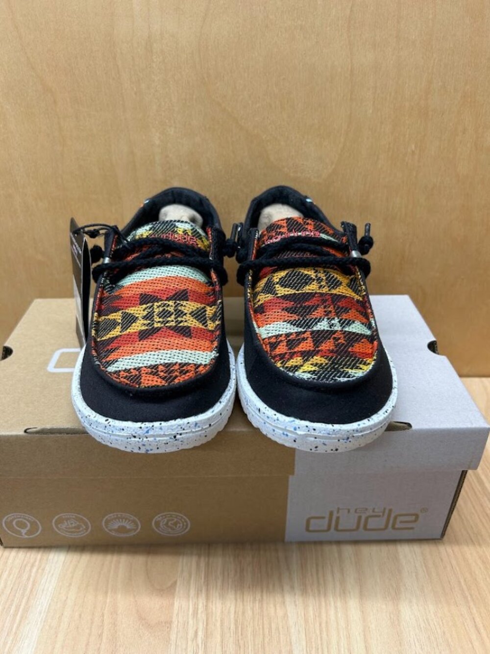 Hey Dude Wendy Boho Distressed Texacoco Shoe Size 5